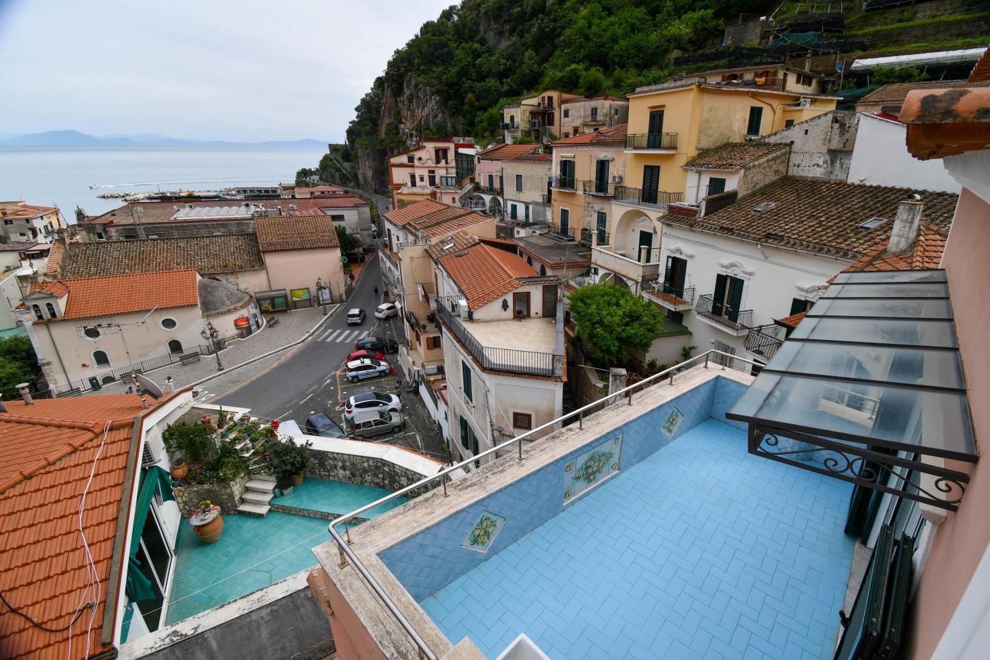 Casa Azzurra Apartment Cetara Bagian luar foto